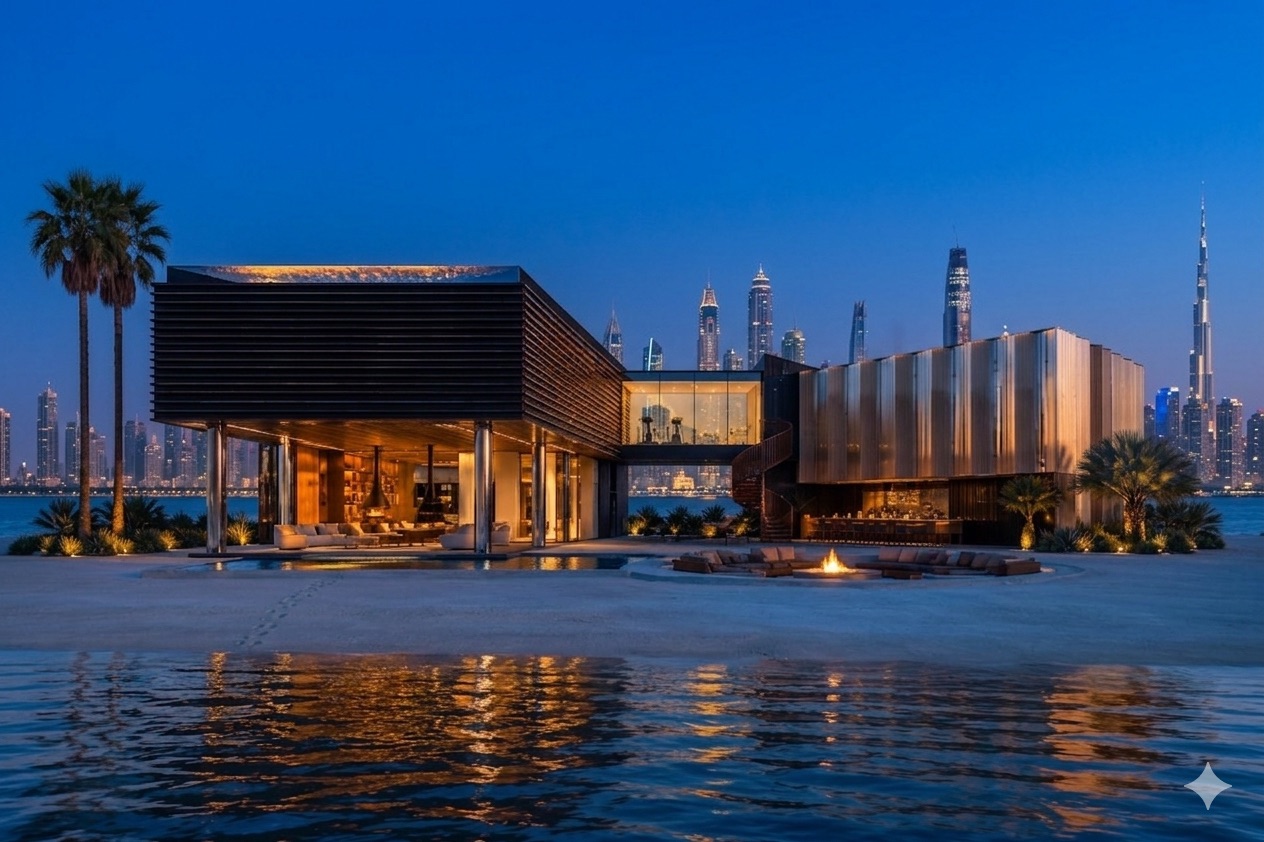 Jumeirah Bay Island Villa — Blue Hour